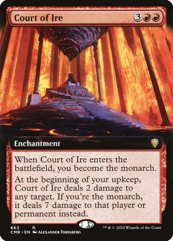 Court of Ire (Extended Art) [Commander Legends] 