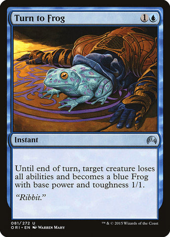 Turn to Frog [Magic Origins] 