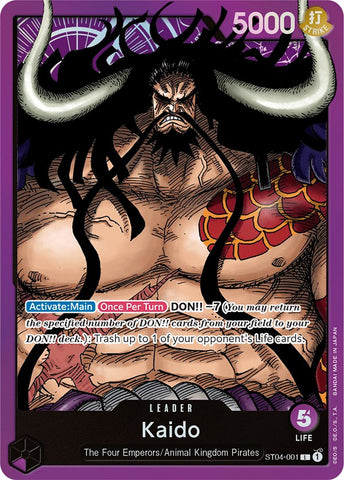 Kaido (001) [Starter Deck: Animal Kingdom Pirates] 