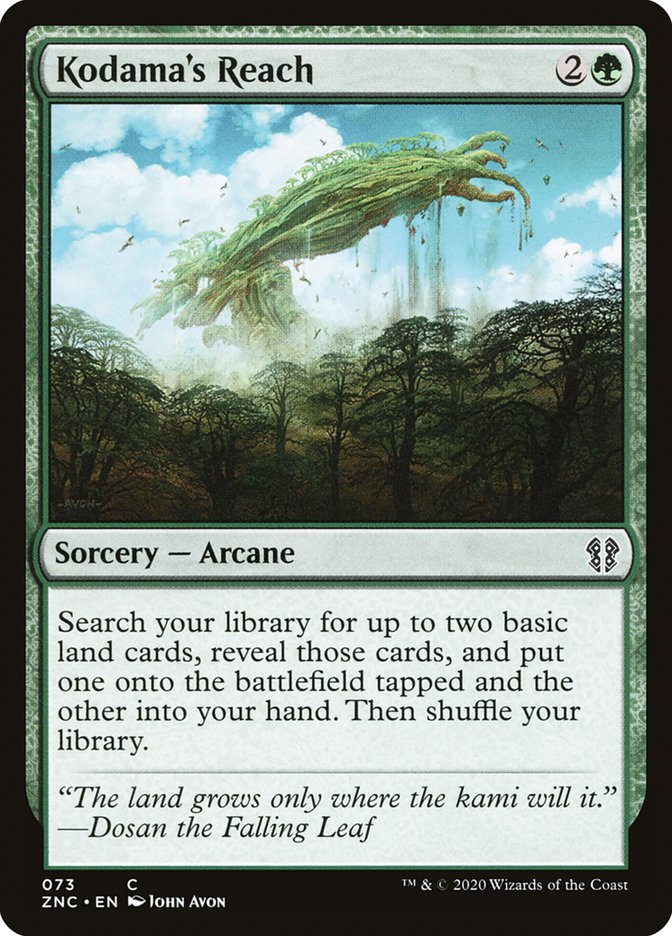 Kodama's Reach [Zendikar Rising Commander] 