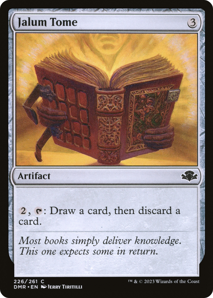Jalum Tome [Dominaria Remastered] 