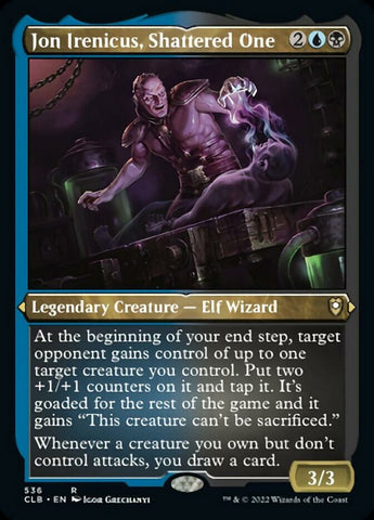 Jon Irenicus, Shattered One (Foil Etched) [Commander Legends: Battle for Baldur's Gate] 