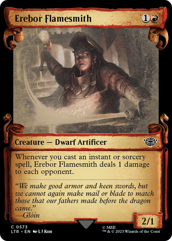 Erebor Flamesmith [The Lord of the Rings: Tales of Middle-Earth Showcase Scrolls] 