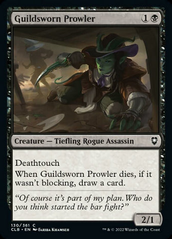 Guildsworn Prowler [Commander Legends: Battle for Baldur's Gate] 