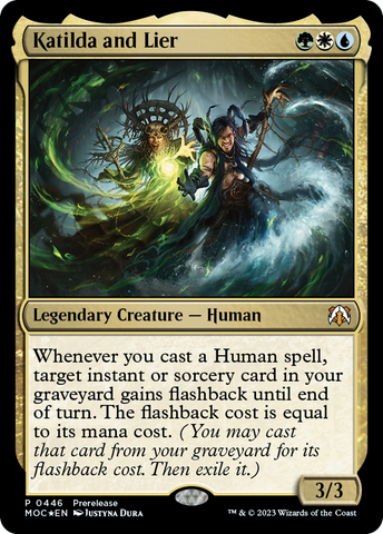 Katilda and Lier [March of the Machine Commander Prerelease Promos] 