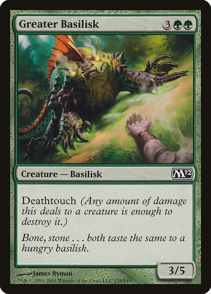 Greater Basilisk [Magic 2012] 
