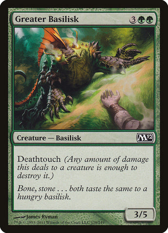 Greater Basilisk [Magic 2012] 