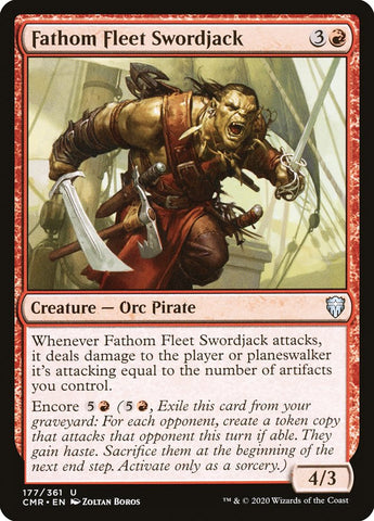 Fathom Fleet Swordjack [Commander Legends] 