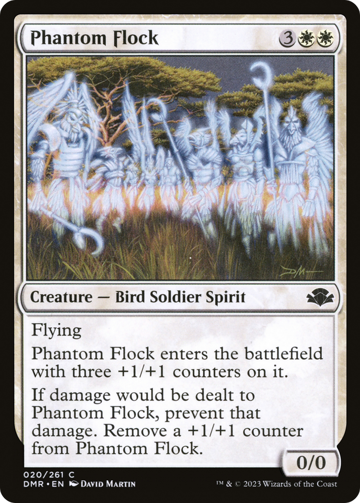 Phantom Flock [Dominaria Remastered] 
