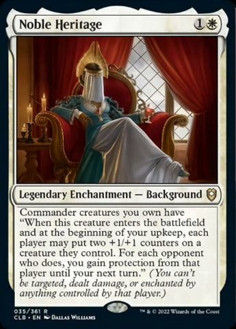 Noble Heritage [Commander Legends: Battle for Baldur's Gate] 