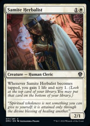 Samite Herbalist [Dominaria United] 