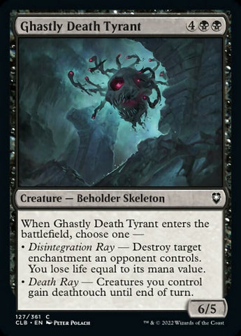 Ghastly Death Tyrant [Commander Legends: Battle for Baldur's Gate] 