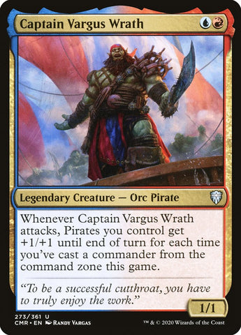 Captain Vargus Wrath [Commander Legends] 