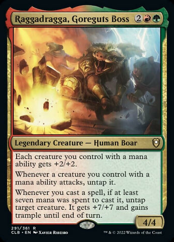 Raggadragga, Goreguts Boss [Commander Legends: Battle for Baldur's Gate] 