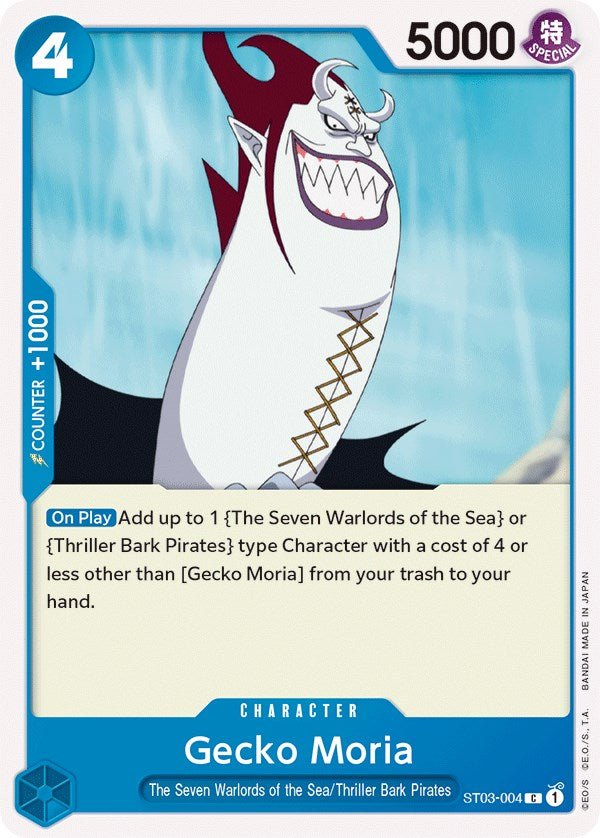 Gecko Moria [Starter Deck: The Seven Warlords of The Sea] 