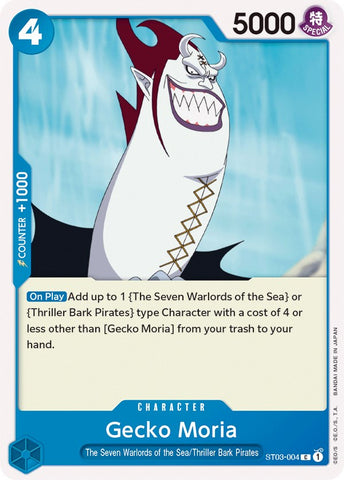 Gecko Moria [Starter Deck: The Seven Warlords of The Sea] 