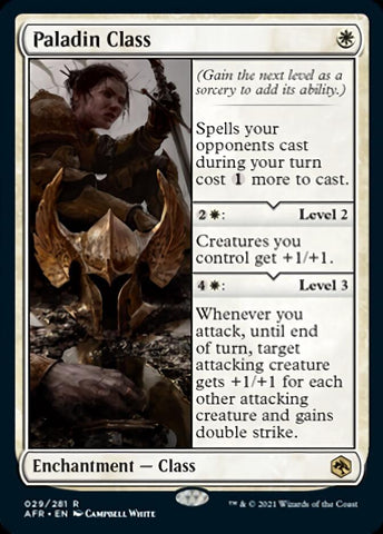 Paladin Class [Dungeons &amp; Dragons: Adventures in the Forgotten Realms] 