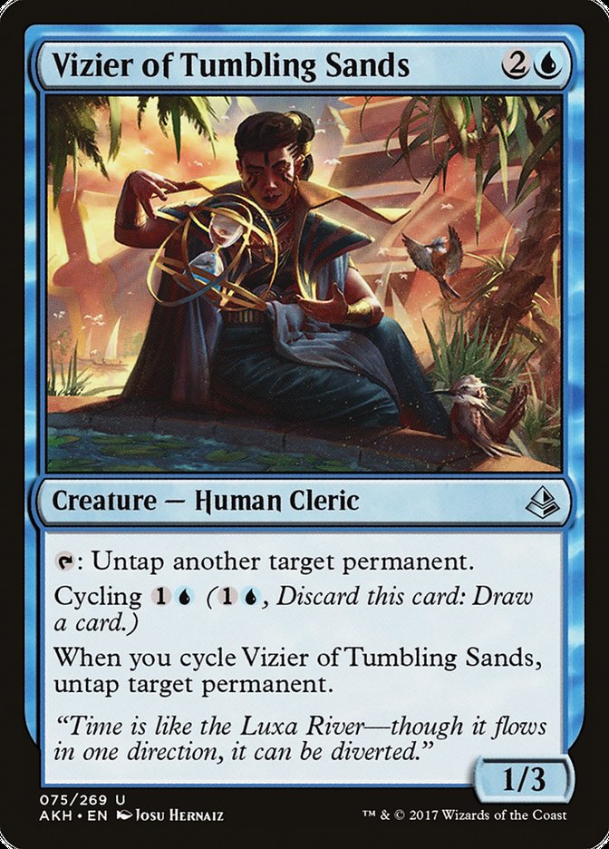 Vizier of Tumbling Sands [Amonkhet] 