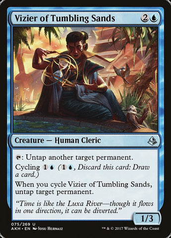 Vizier of Tumbling Sands [Amonkhet] 