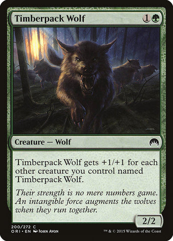 Timberpack Wolf [Magic Origins] 