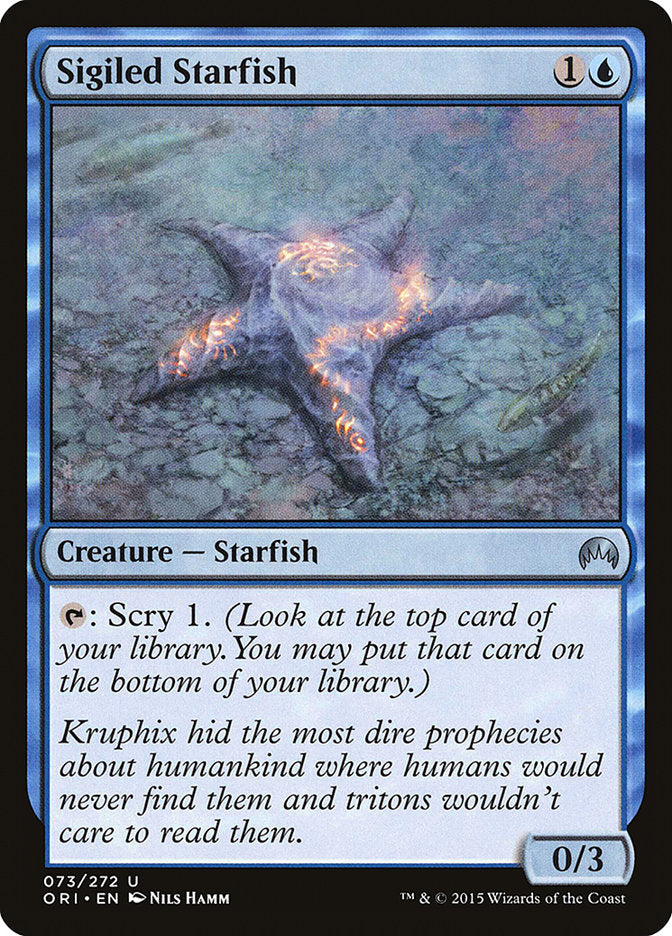 Sigiled Starfish [Magic Origins] 