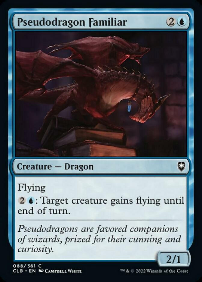 Pseudodragon Familiar [Commander Legends: Battle for Baldur's Gate] 