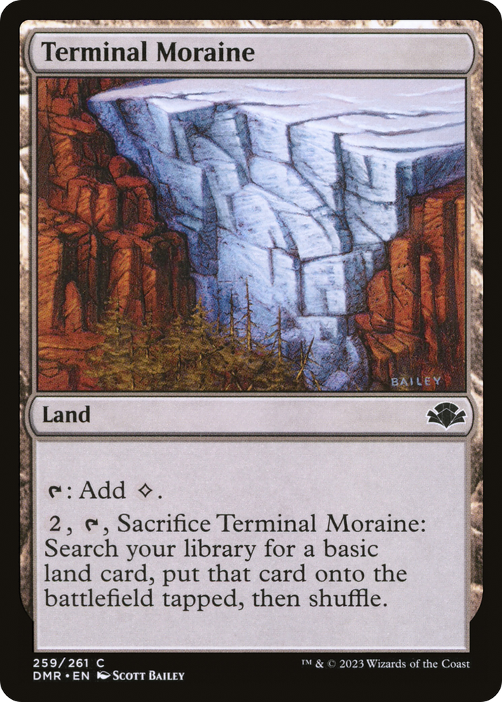 Moraine Terminal [Dominaria Remastered] 