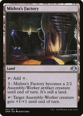 Mishra's Factory [Dominaria Remastered] 