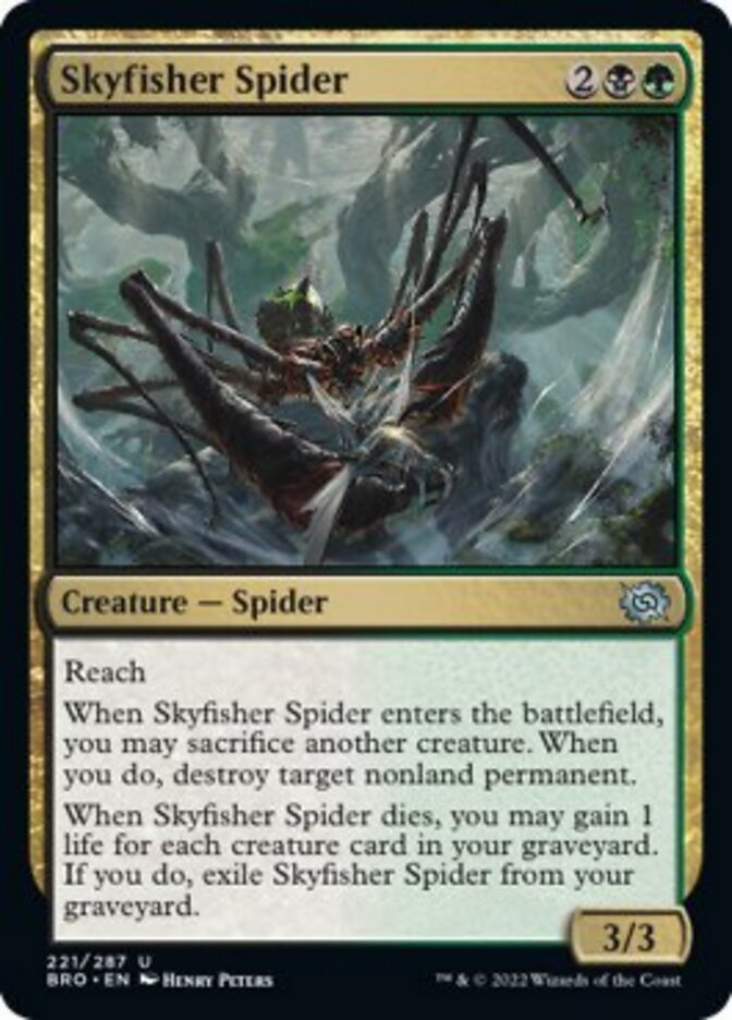 Skyfisher Spider [The Brothers' War] 