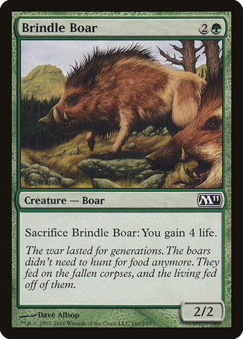 Brindle Boar [Magic 2011] 