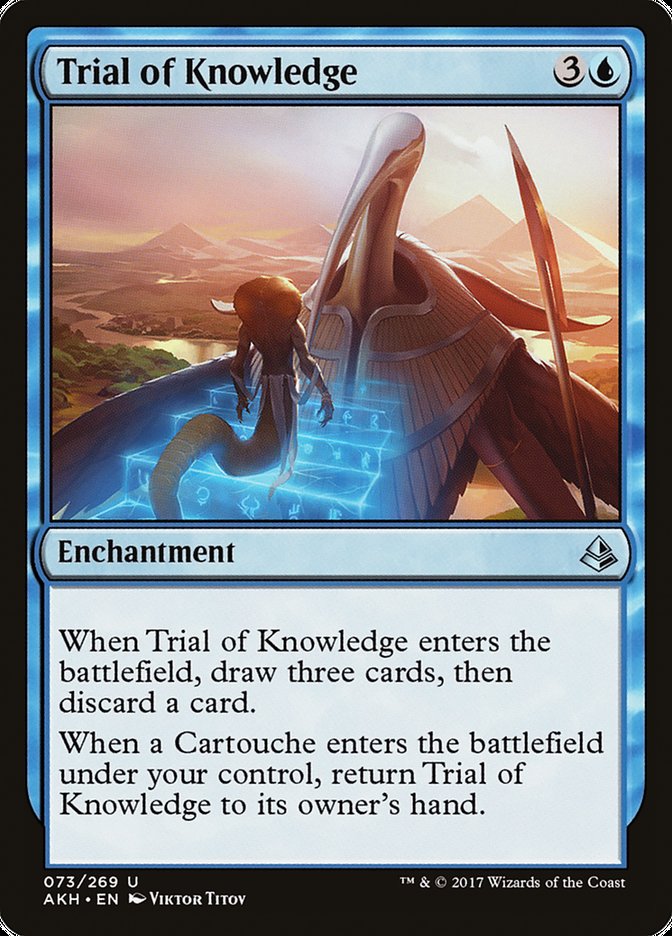 Trial of Knowledge [Amonkhet] 