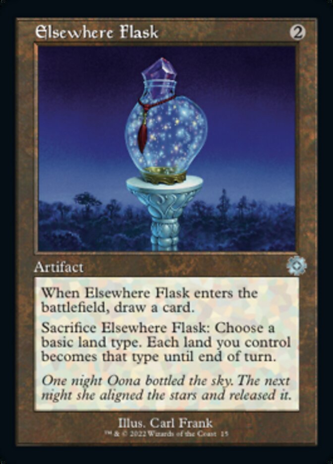 Elsewhere Flask (Retro) [The Brothers' War Retro Artifacts] 