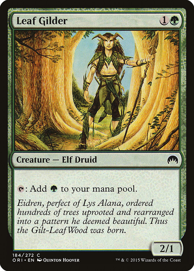 Leaf Gilder [Magic Origins] 