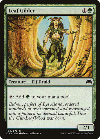 Leaf Gilder [Magic Origins] 