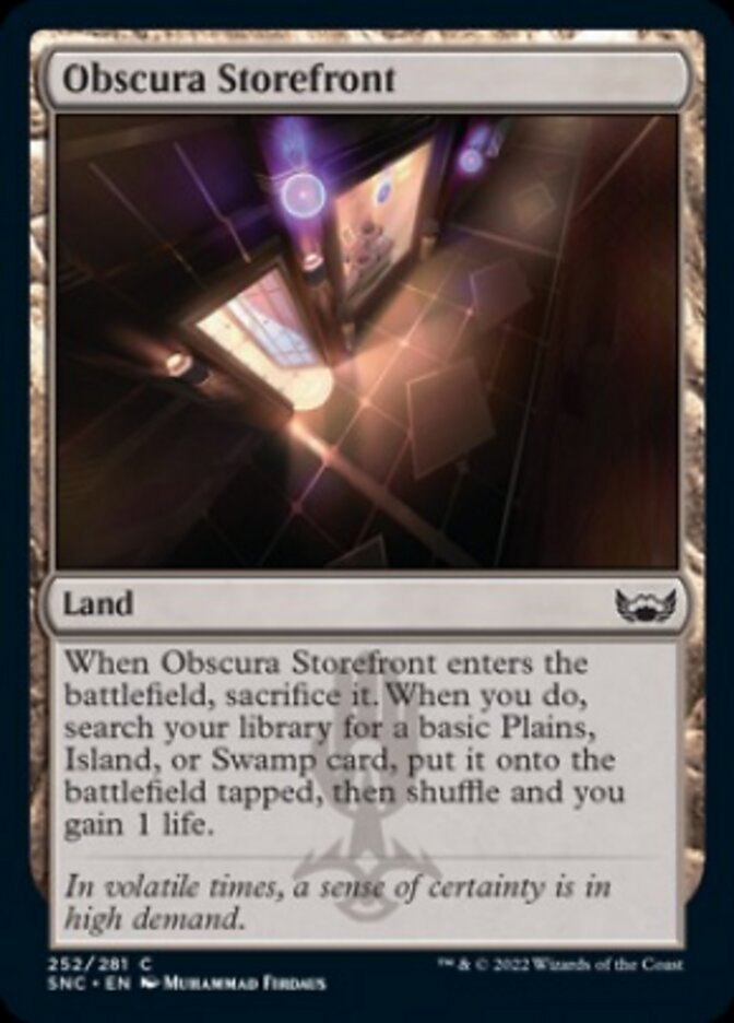 Obscura Storefront [Streets of New Capenna] 
