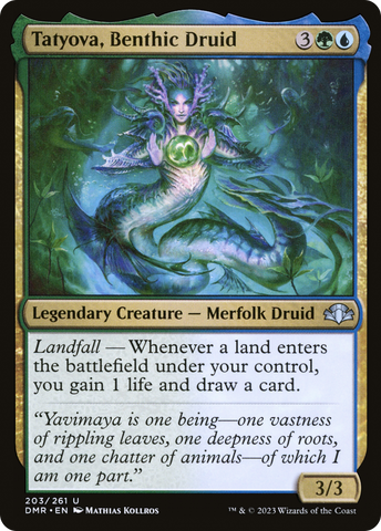 Tatyova, Benthic Druid [Dominaria Remastered] 
