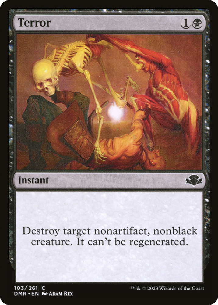 Terror [Dominaria Remastered] 