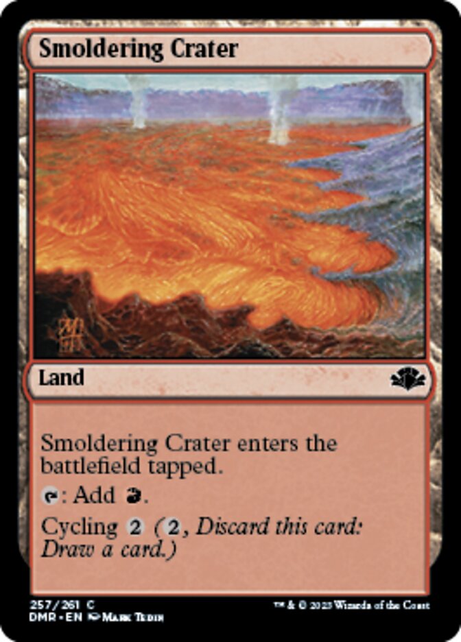 Smoldering Crater [Dominaria Remastered] 