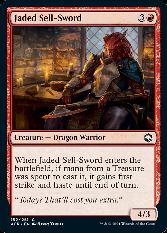 Jaded Sell-Sword [Dungeons &amp; Dragons: Adventures in the Forgotten Realms] 