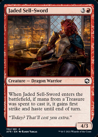 Jaded Sell-Sword [Dungeons &amp; Dragons: Adventures in the Forgotten Realms] 