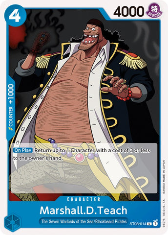 Marshall.D.Teach [Starter Deck: The Seven Warlords of The Sea] 