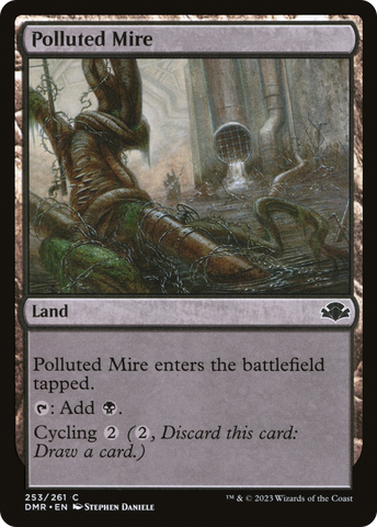 Polluted Mire [Dominaria Remastered] 